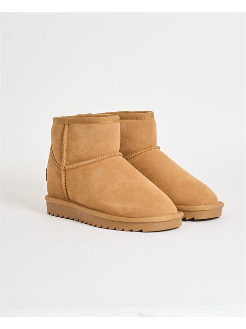 Colors of California women's ankle boot with inner wedge COLORS OF CALIFORNIA | YWED51TAN